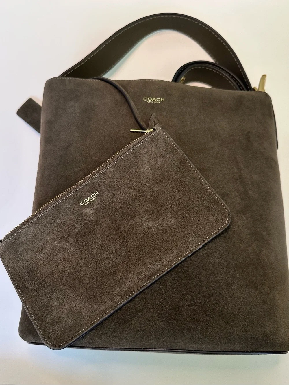 Coach Bleecker Bucket Bag - Olive